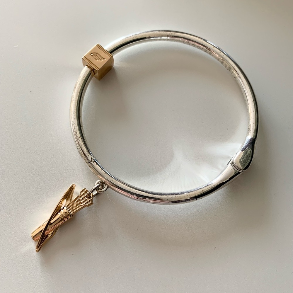 Ashley Bridget bow and arrows charm bracelet